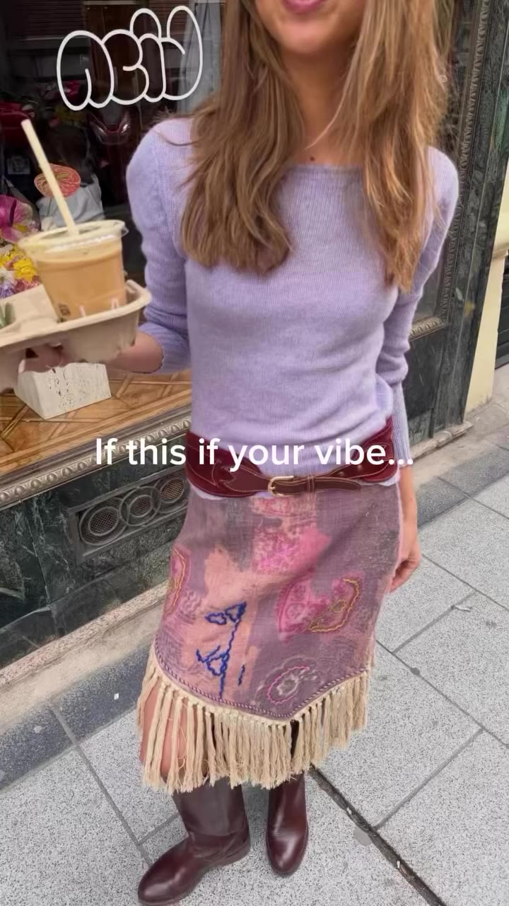 Boho rockstar off-duty chic, yes please