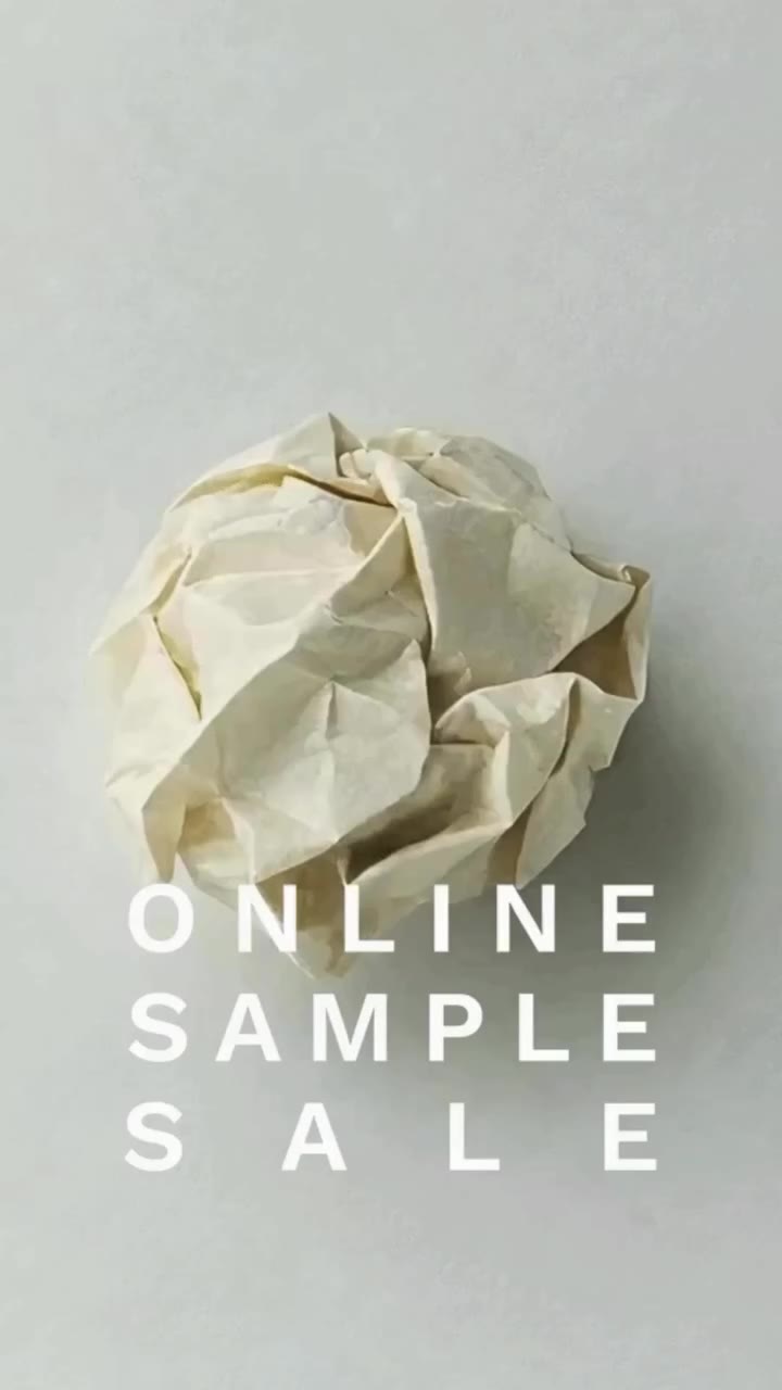 Our Online Sample Sale ends tomorrow. Explore samples and one-offs, with…