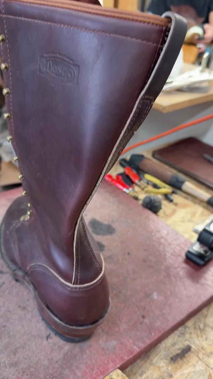 This 14-inch boot came into the shop for a modification. The customer was…