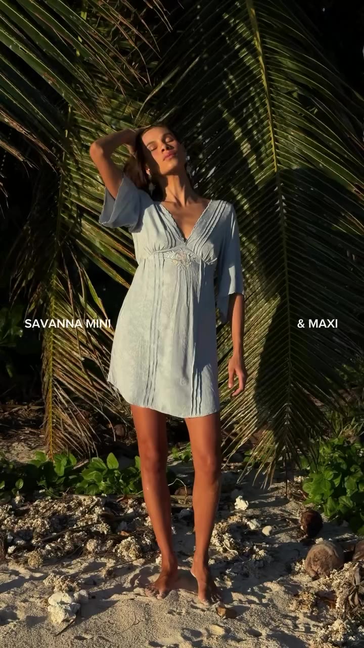 The Savanna ☁️ A dreamy silhouette offering both Mini & Maxi options depending…