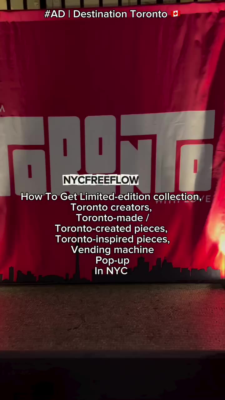 #AD | Destination Toronto 🇨🇦 Did you see what Toronto brought to New York?…