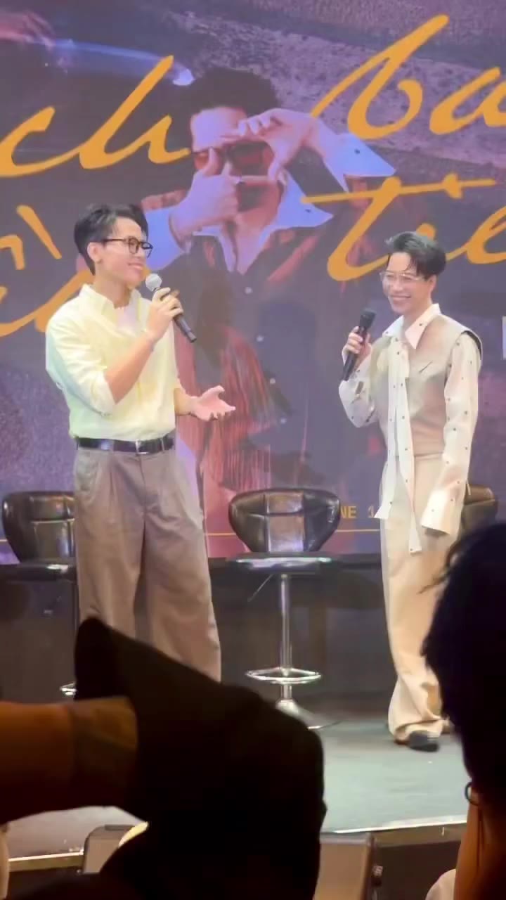 Anh Tài @quachvan_thom đến chung vui hay chọc ngoáy @emceel89 ra mắt album…