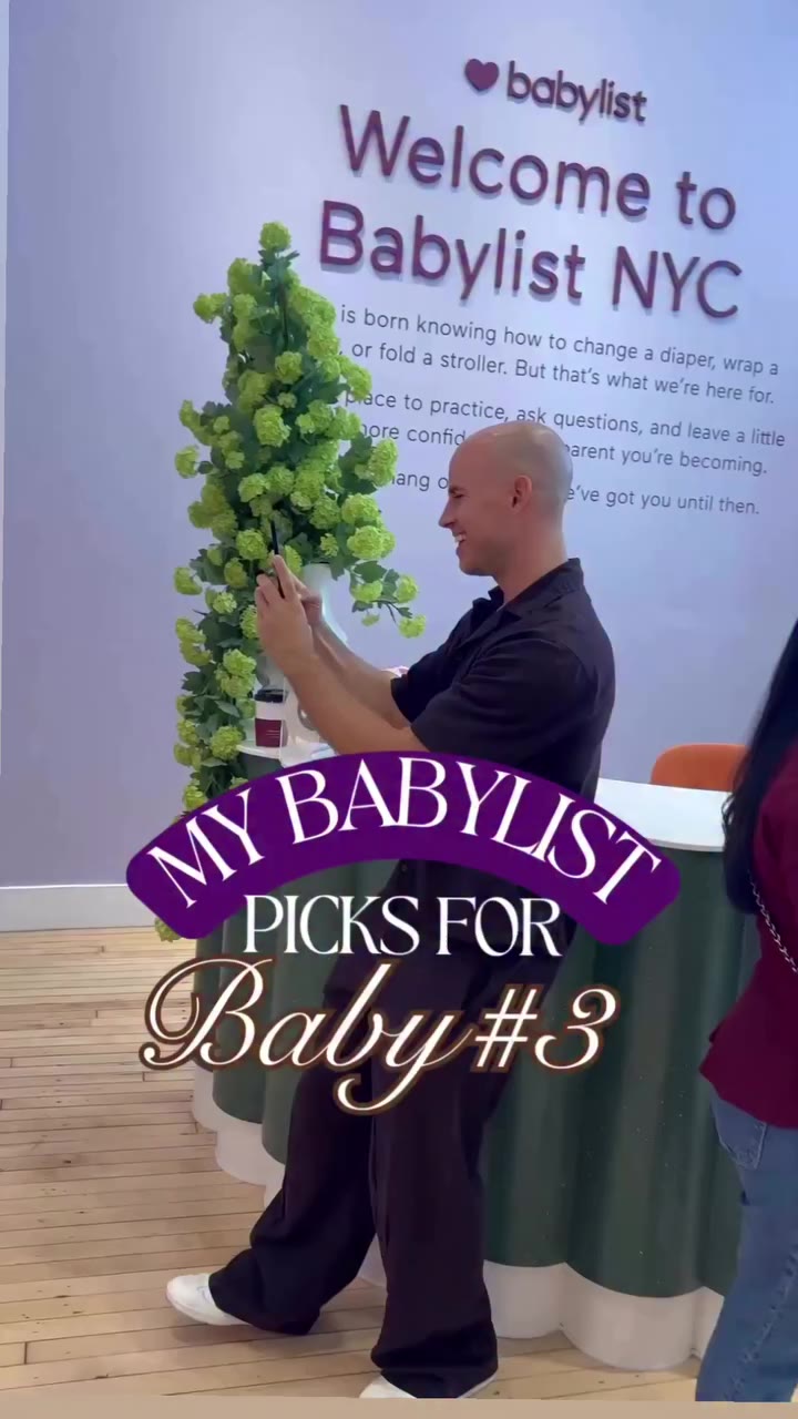 My baby registry looks so different at age 39 versus 29 and the third baby…