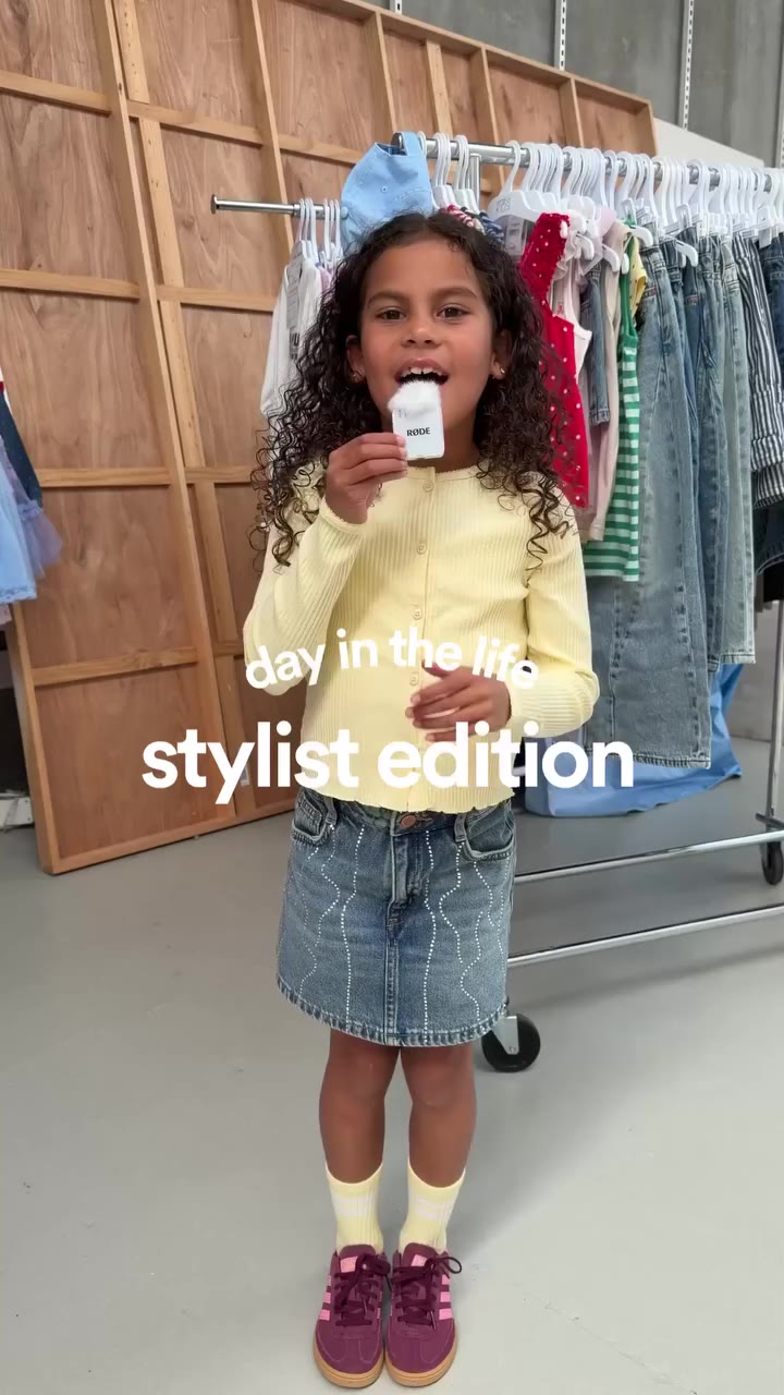 The brief: pick the cutest outfit. The stylist: understood. ✨