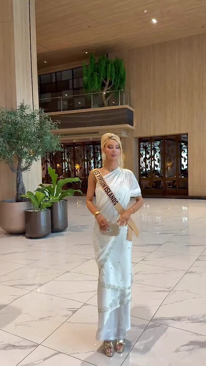 My @missgrandinternational Day 8 outfit. a look for our visit to the temple…