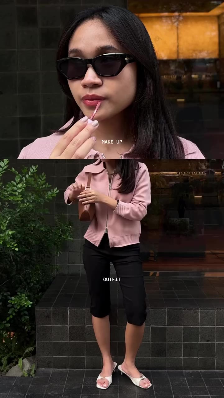 A pink outfit calls for pink lips, don’t you think? 💗 Complete your look with…