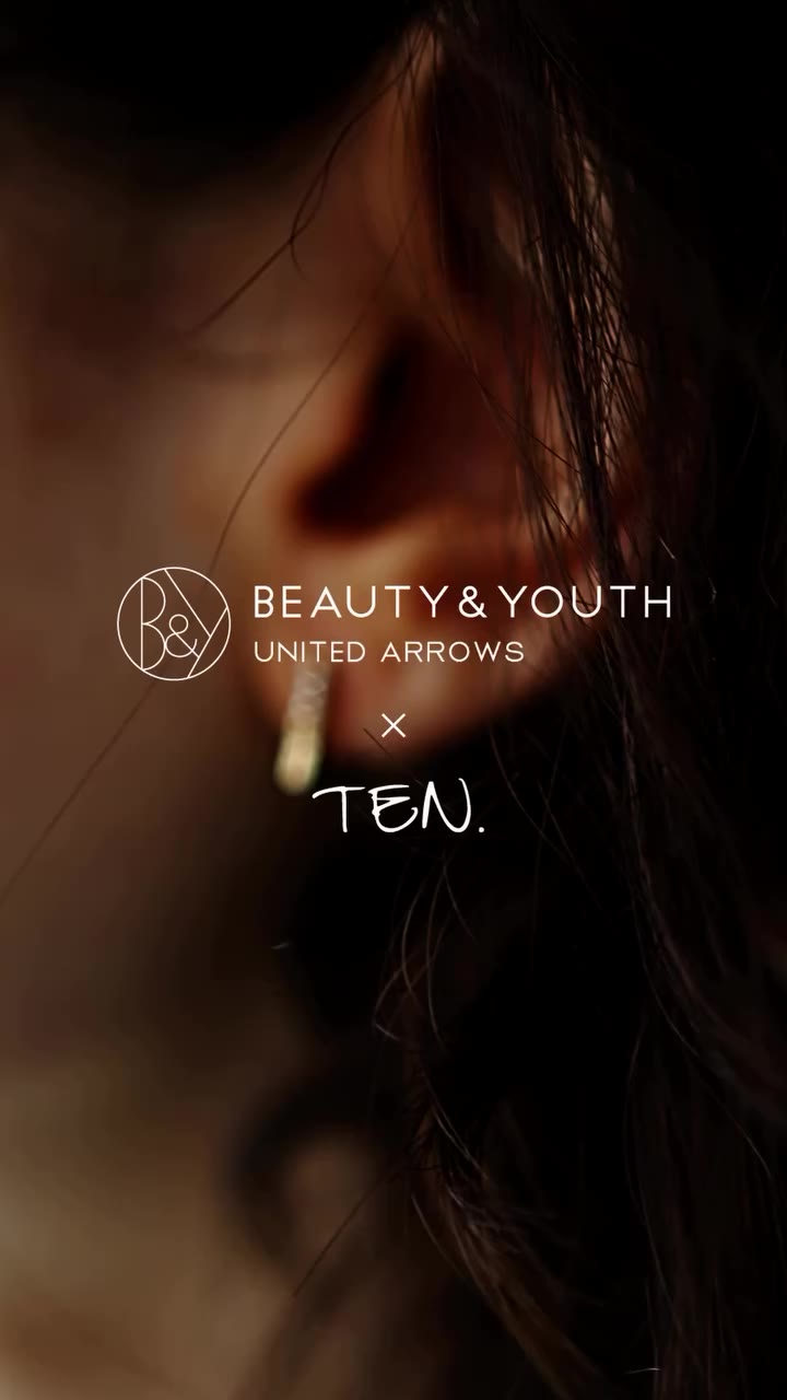 TEN. × BEAUTY&YOUTH BEAUTY&YOUTHの20周年を記念し、 共同制作した全7型の特別なジュエリーが完成しました。…