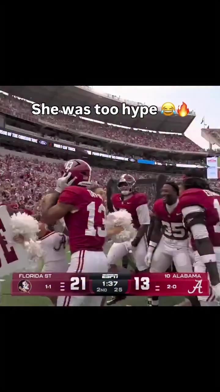 The energy we love to see. 👏😂 🎥: @secnetwork