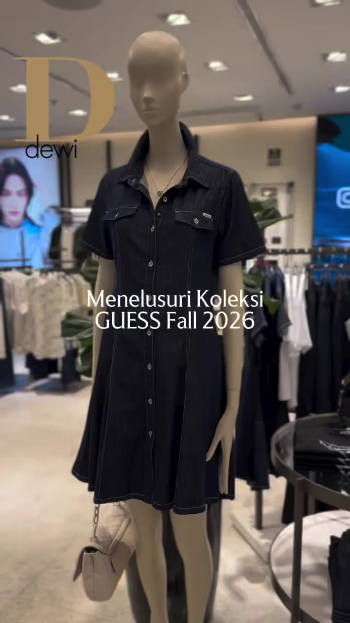 Menelusuri koleksi GUESS Fall 2026 (@guess) yang menghadirkan pilihan busana…