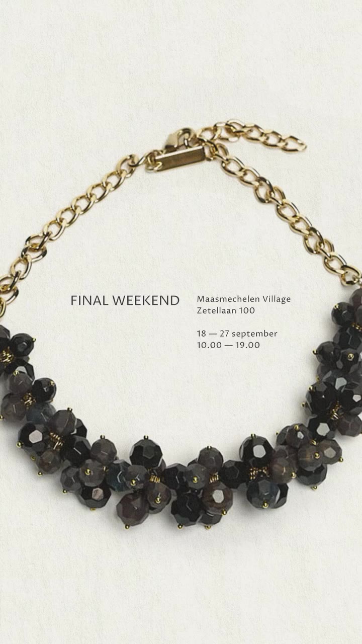 Final weekend. Discover Souâd Feriani at Le Salon, Maasmechelen Village or…