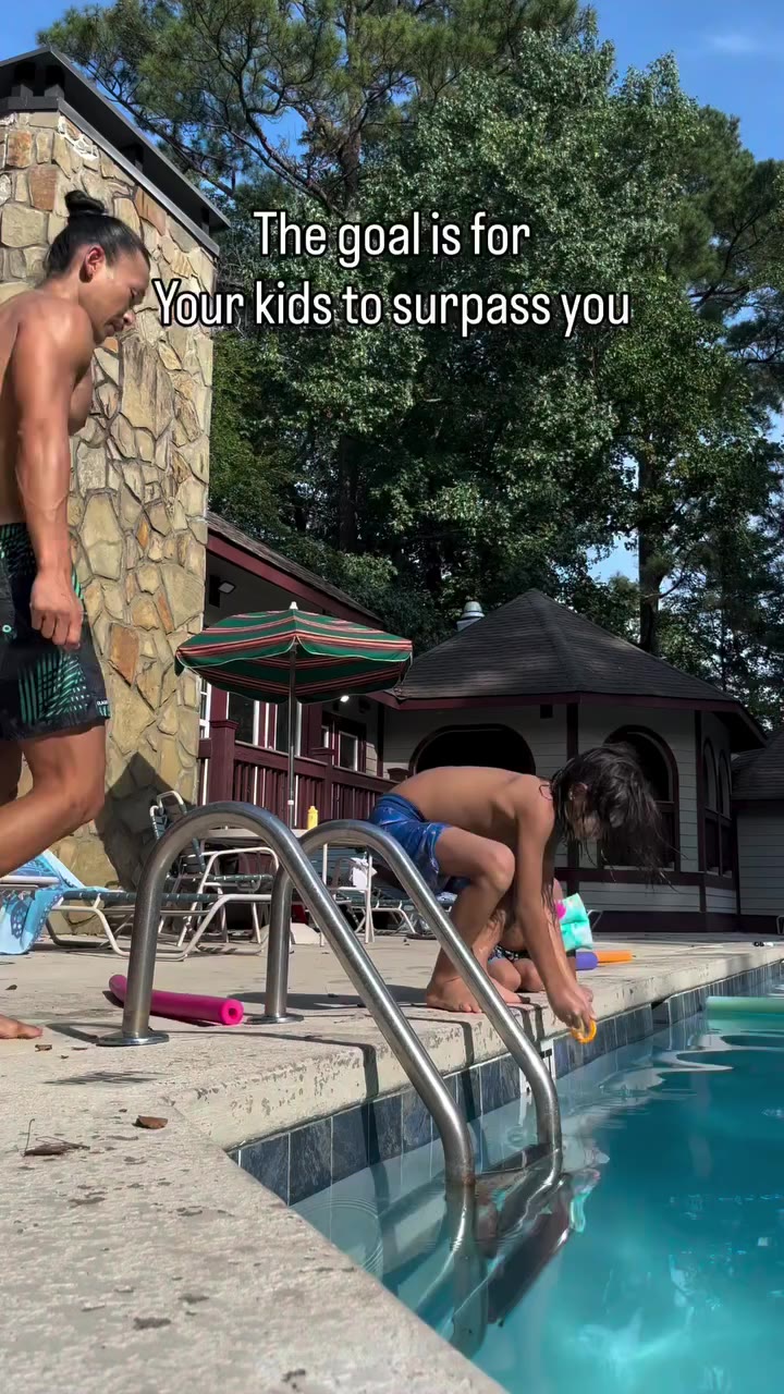 Kids copy everything they see. That’s why I try to lead by example. If they…