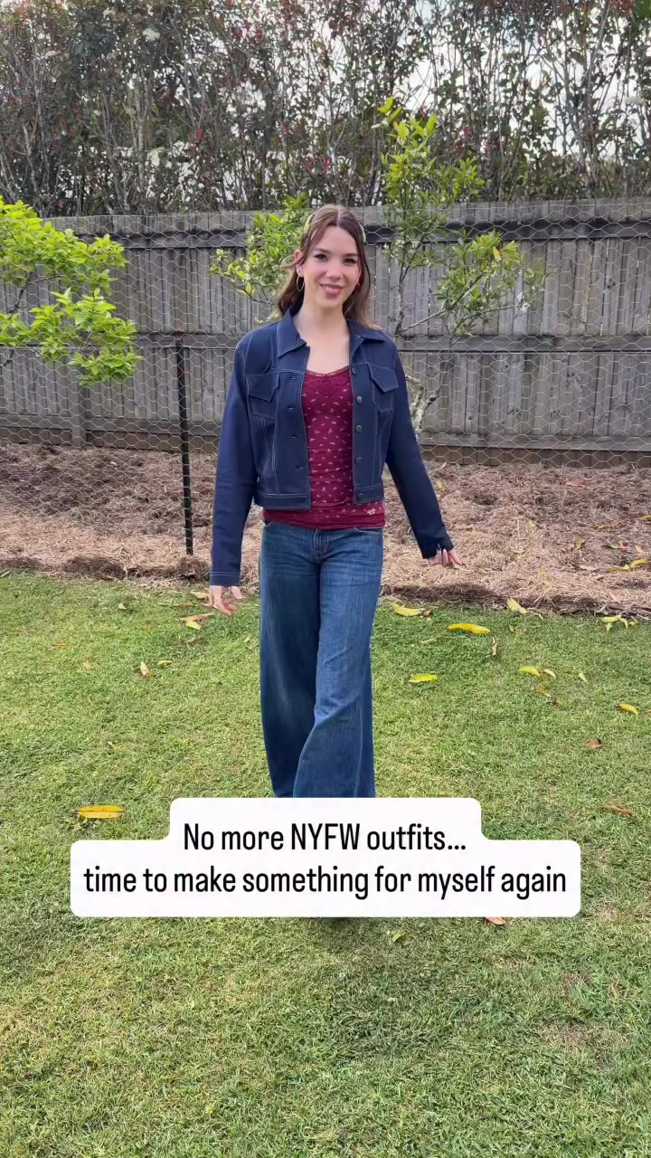NYFW sewing is officially done, so I finally got to make something just…