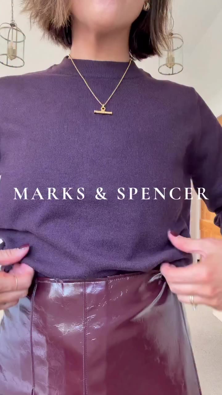 My @marksandspencer autumn edit 🤎 M&S has always been good for petites, but…