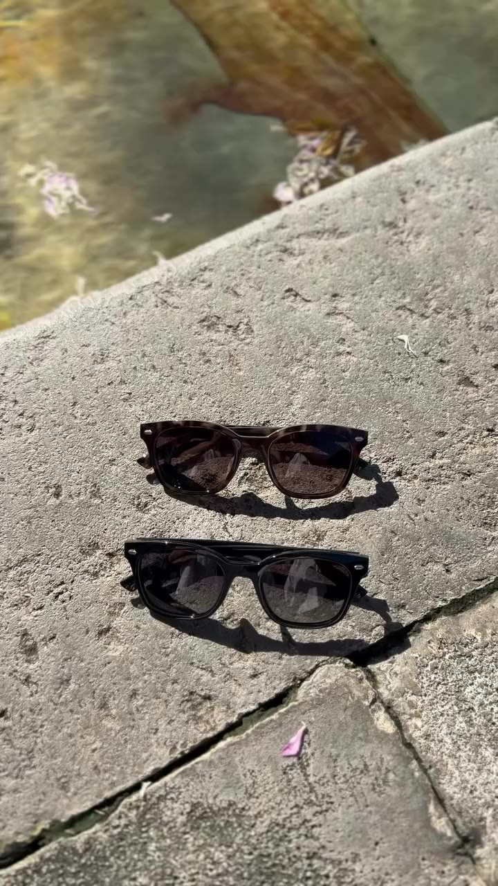 Poolside with Indy. She comes in sleek black with smoke polarised lenses or…