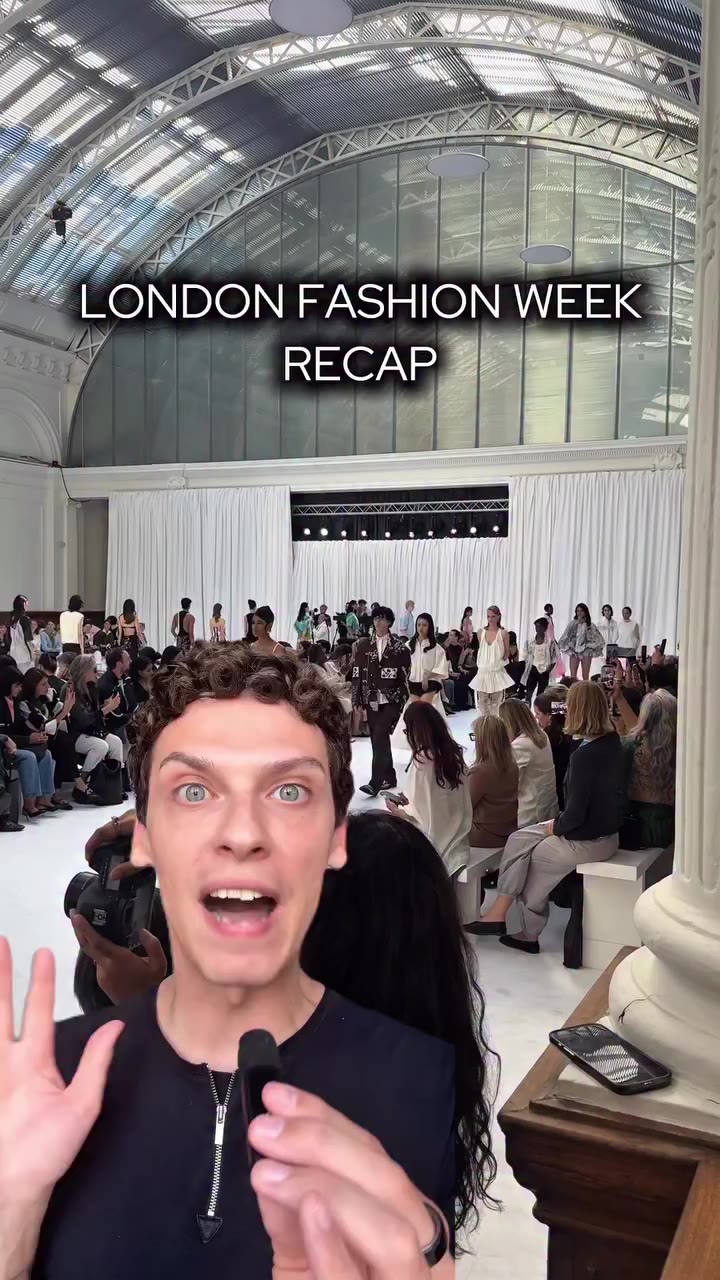 London Fashion Week SS27 highlights, featuring @agrostudio_ @clarachuu…