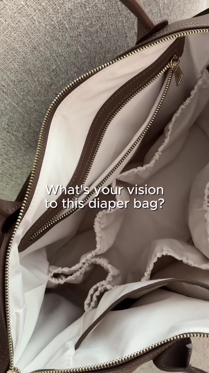 From empty compartments to filled pockets - motherhood has a way of filling…