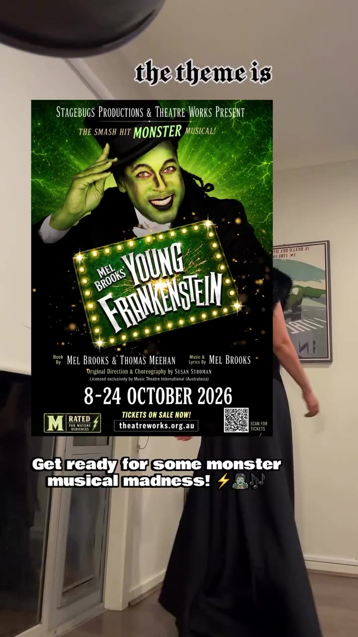 🎭⚡️ SNEAK PEEK! ⚡️🎭 Another exciting theatre production is coming up! 👀💚…