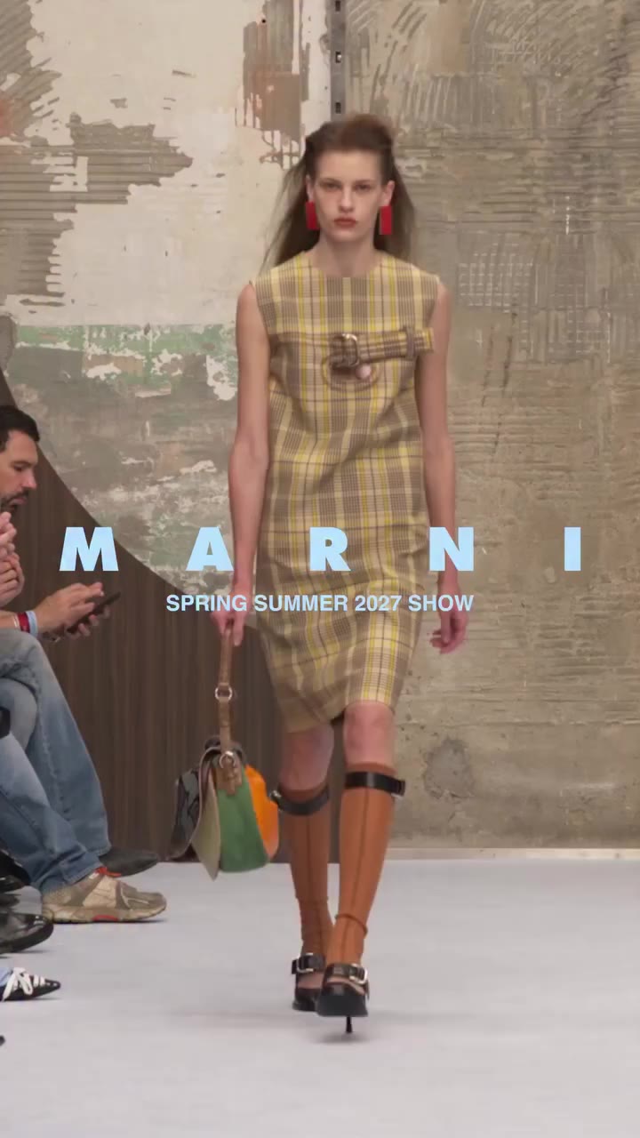 Relive Marni’s Spring Summer 2027 Show by Creative Director Meryll Rogge…
