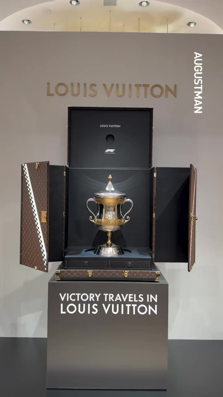It’s here, the real deal. The Louis Vuitton Trophy Trunk and Trophy for the…