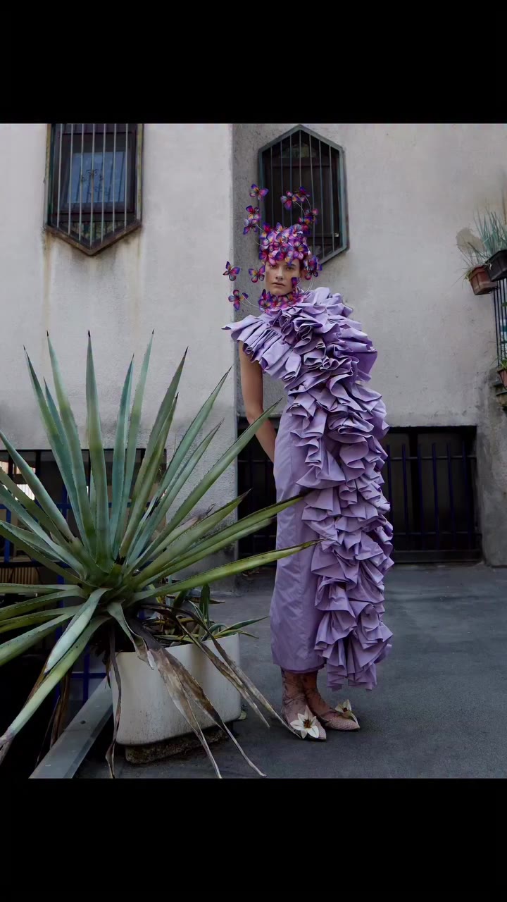 Secret garden in THE INVISIBLE CIRCUS Magazine @labotanica.magazine Editor in…
