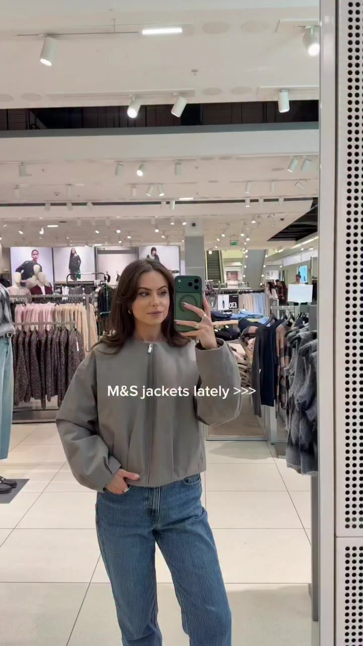 M&S jackets are doing it differently lately 💅🏼 Comment link to get a link to…