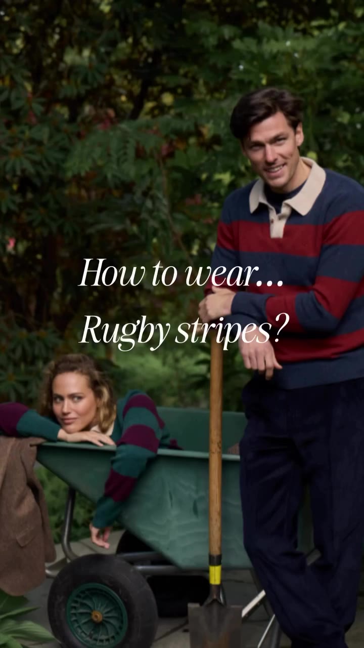 FALL FOR STRIPES | Rugby stripes, done the Magee 1866 way. This season it’s…
