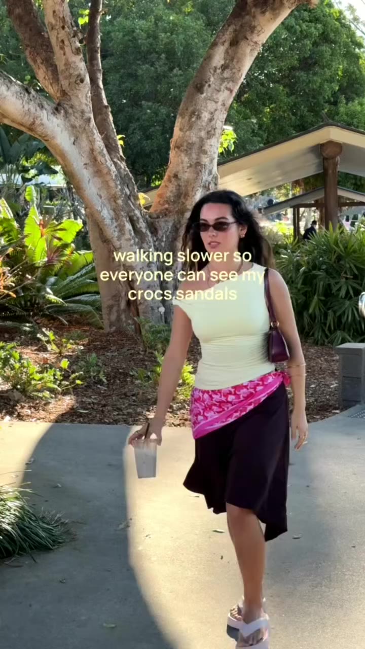Built the whole outfit around my Crocs Getaway Sandals, and I'd do it again.