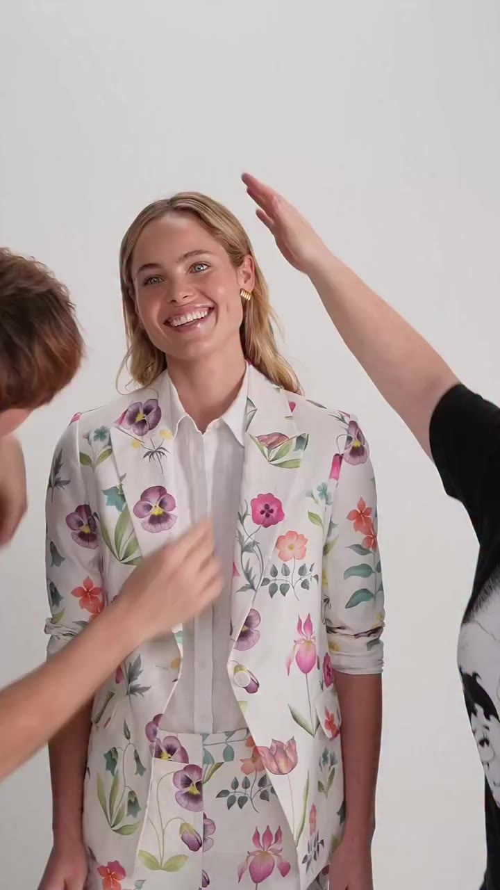 A moment for our Floral Majesty Liberty Suit 🌸