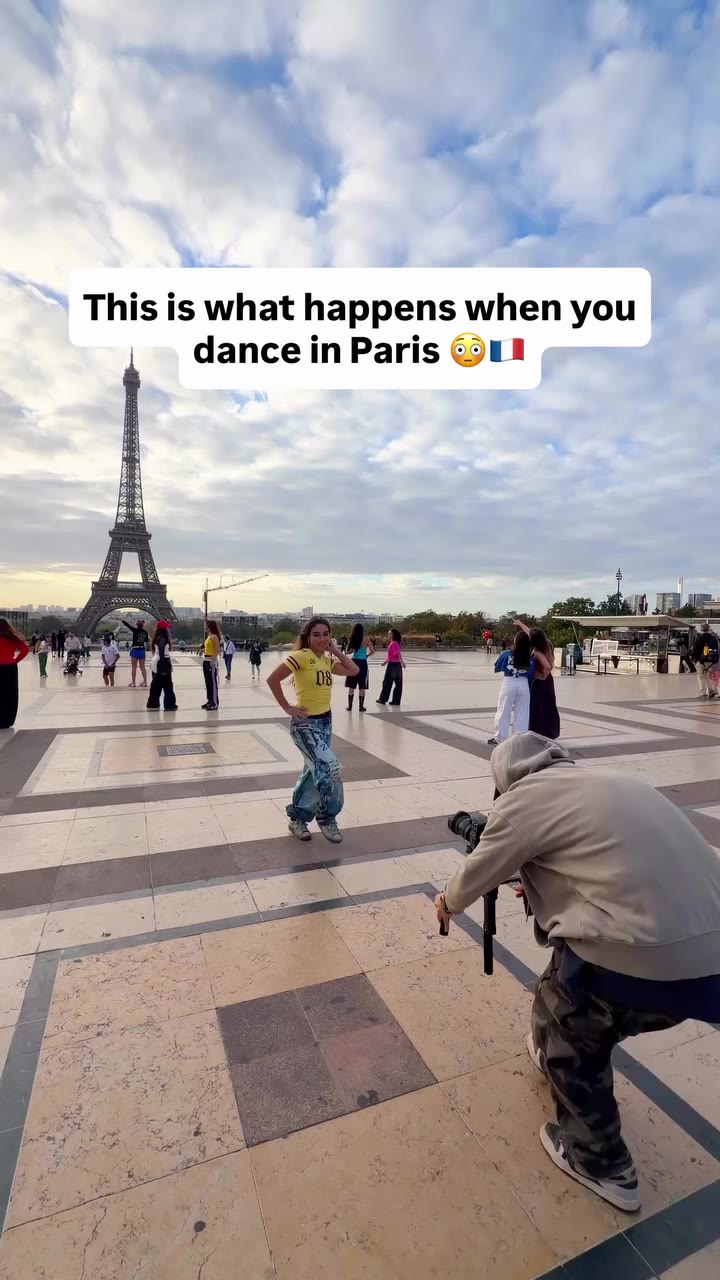 This is what happens when you dance in Paris 😳😱🇫🇷 they understood the…