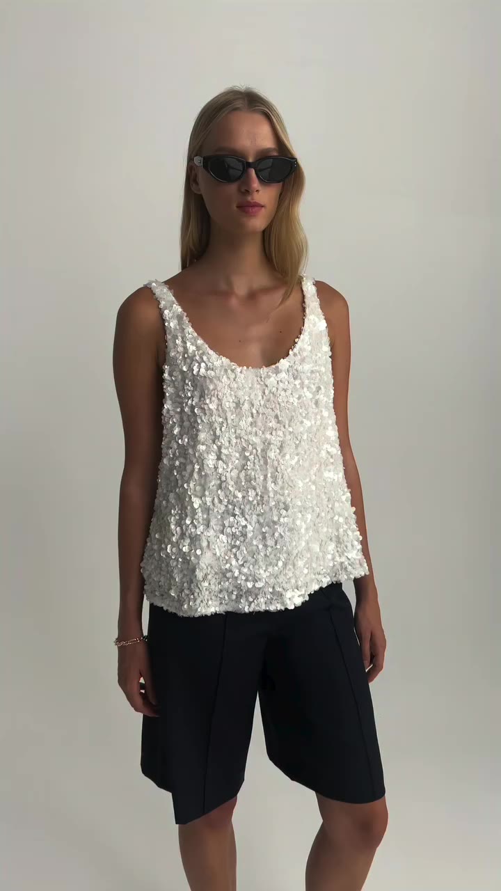 Styling Ivory Sequins three different ways. Despite its embellished finish, it…