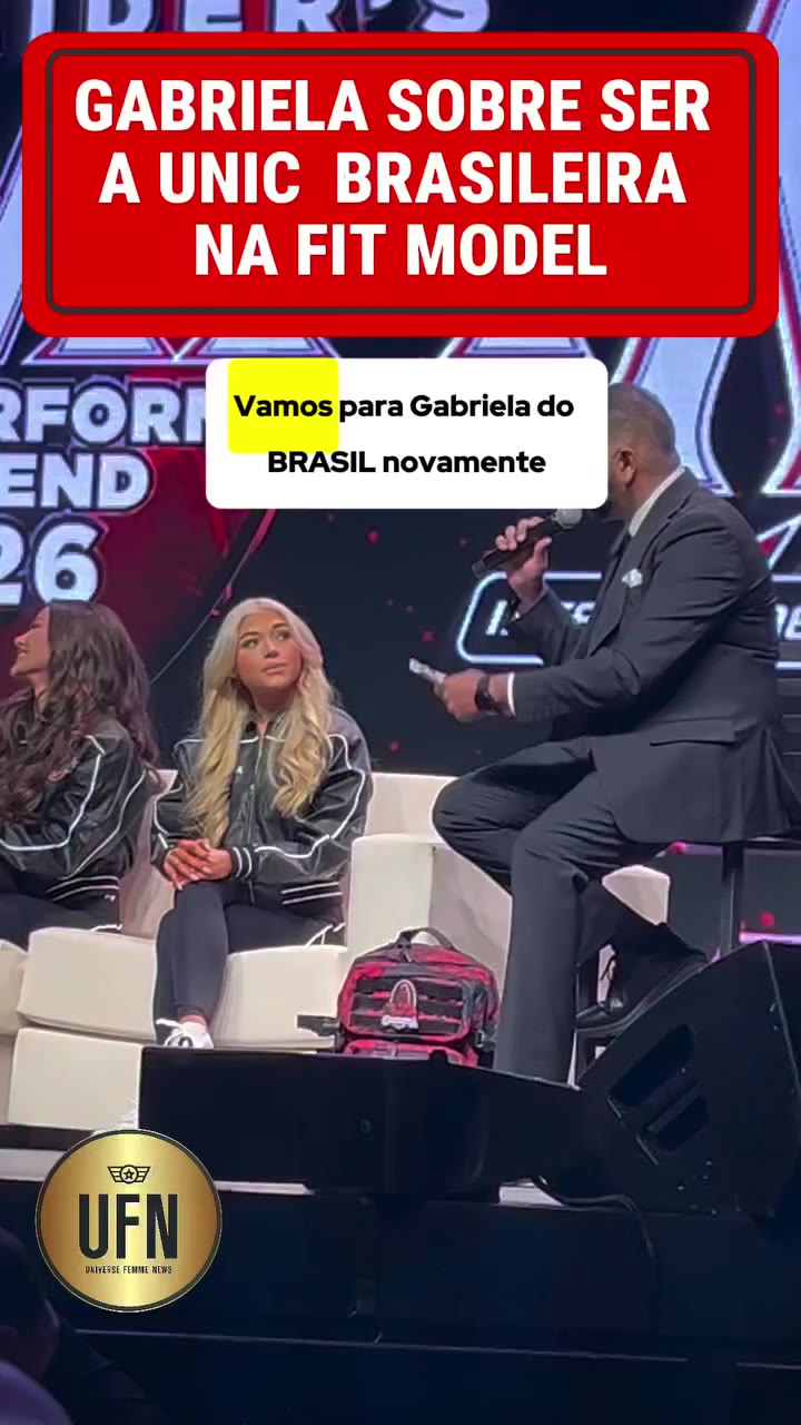 #repostfitmodelnpc @universefemmenews GABRIELA QUEIROZ, a ÚNICA BRASILEIRA no…
