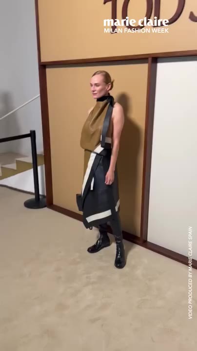 Diane Kruger at Tod's show. repost @marieclaire_es @magdalenafraj…