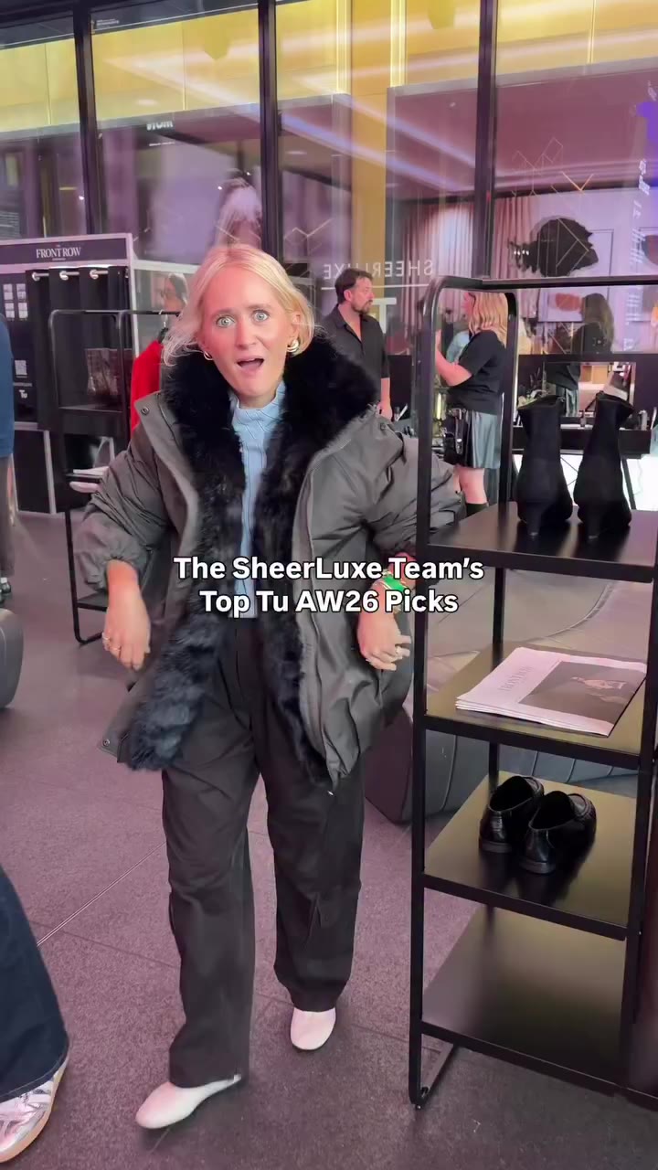 The pieces the @sheerluxe team couldn’t stop talking about at our LFW pop-up…