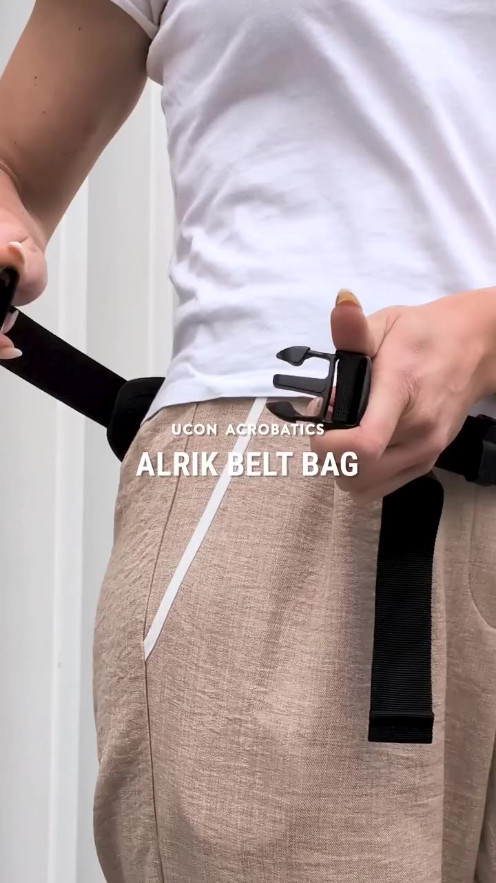 The Alrik Belt Bag is back in stock! Your next move is calling. Already…