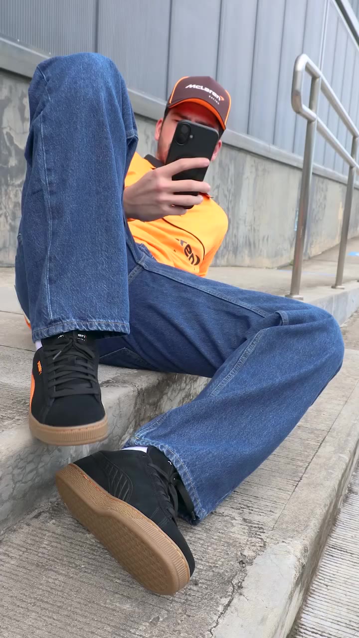 Bring the motorsport mood to your fit 🏁 #FindItOnZALORA 🔍 McLaren Suede OG…