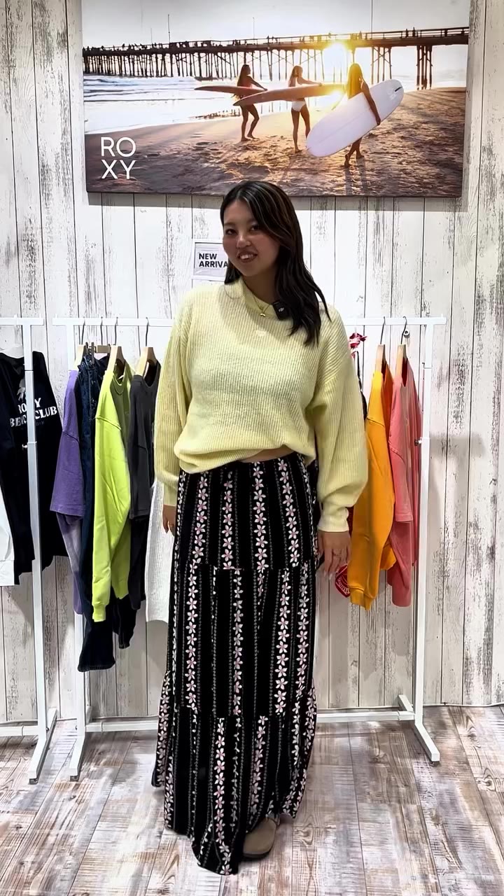 日本では珍しいアイテムも👀🌴 ＼ ROXY西銀座｜トレンドコーデ𝟥選 ／ 西銀座デパートB1Fに誕生した ROXY NISHIGINZAから、…
