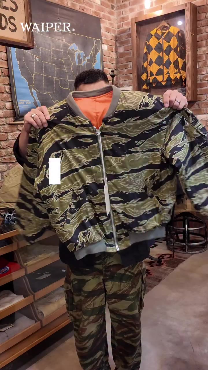 【入荷速報】初見の激レア個体も！？タイガーカモのスーベニアJKTから名作N-1まで！超スペシャル品大集結 皆様のご来店を心よりお待ちしております！…