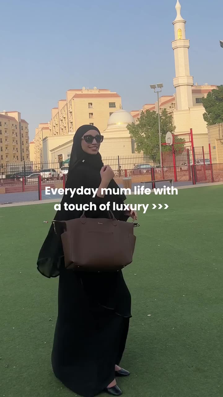 Mom life, but make it luxury. 🤎✨ Because everyday motherhood deserves a…