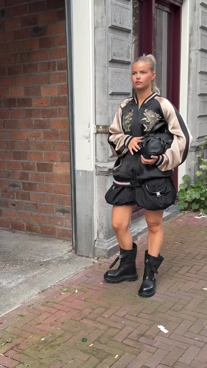 Cool outfit essentials start with Elena Iachi biker boots, Isabel Marant bag &…