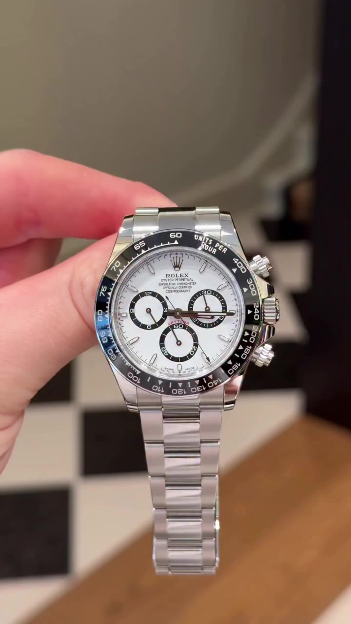“Panda” 🐼 Rolex Cosmograph Daytona 126500LN Stainless Steel. New 2026 model…