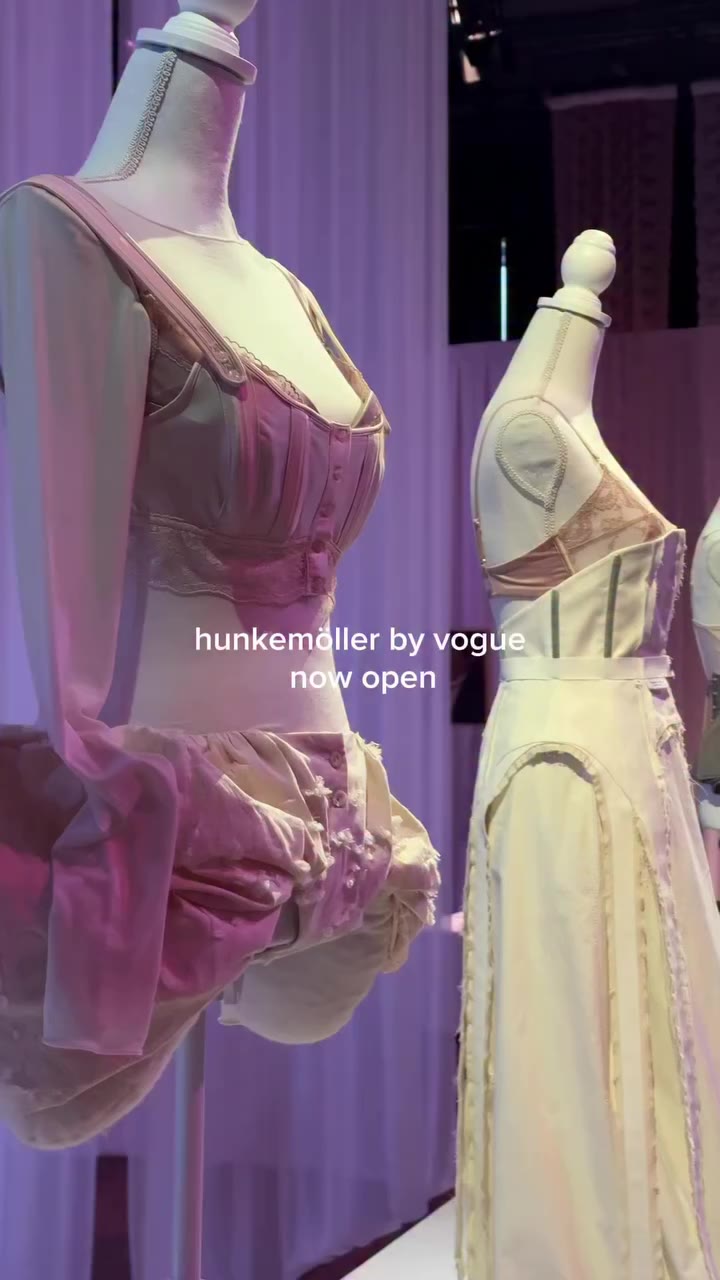 the hunkemoller by vogue exhibition is officially open 🤍⁠ ⁠ 140 years of…