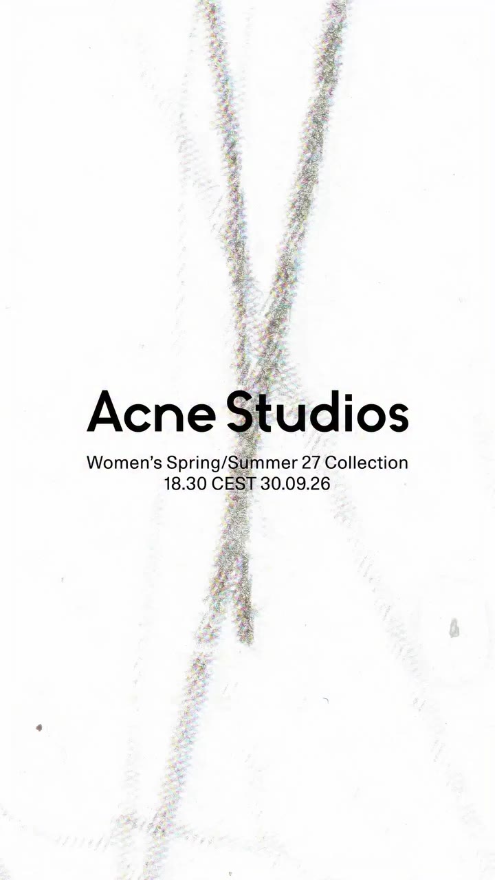 Women’s Spring/Summer 27 Collection Watch the show live on Wednesday 30…