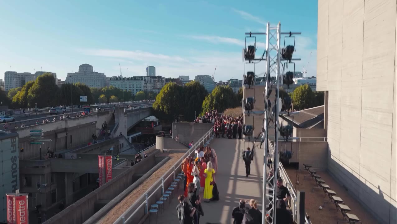 Here is our video of the amazing @roksandailincic show we produced on Sunday…