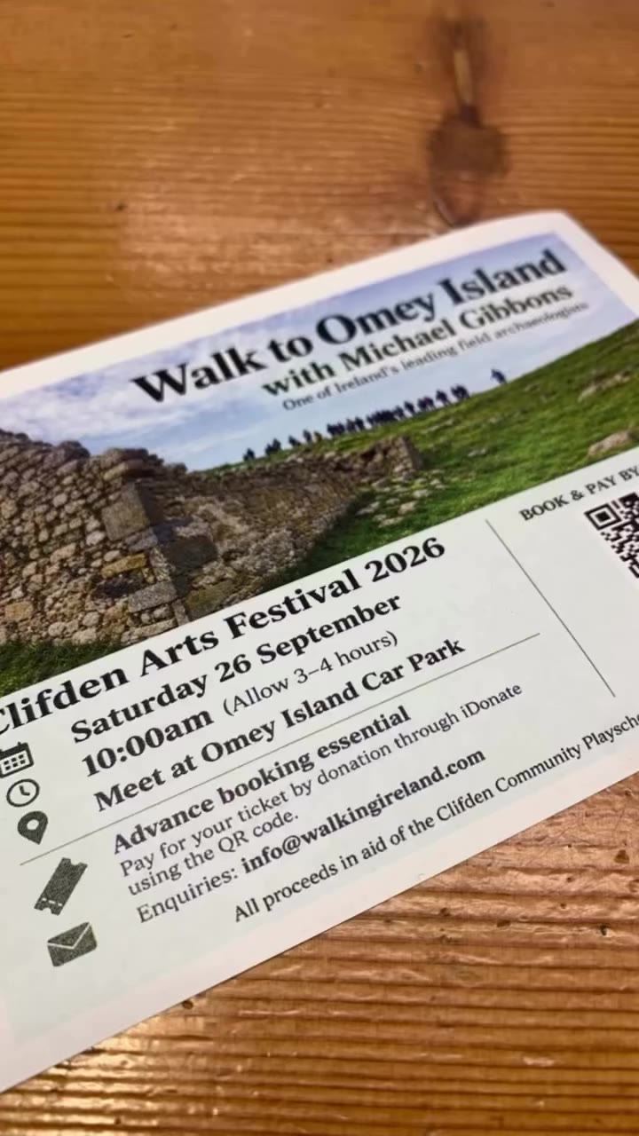 Please don’t forget the Walk to Omey Island in aid of the Community Playschool…