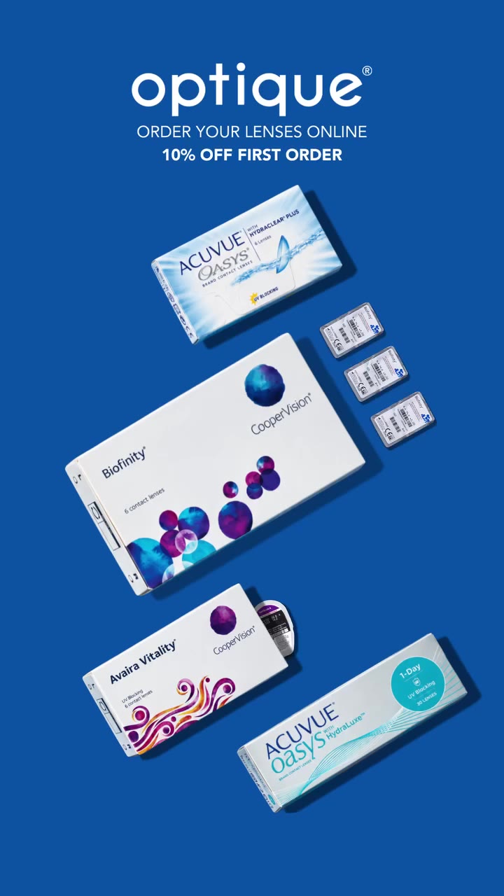 Down to your last pair of contact lenses? 👀 Shop a range of trusted contact…