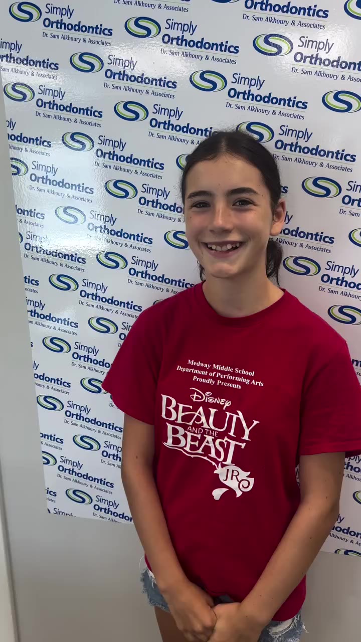 Braces day!! 😃🦷 A few weeks after her consultation, Carmela was officially…