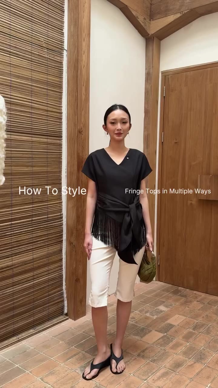 It’s back on trend! how to style your fringe tops in multiple ways! Here’s…