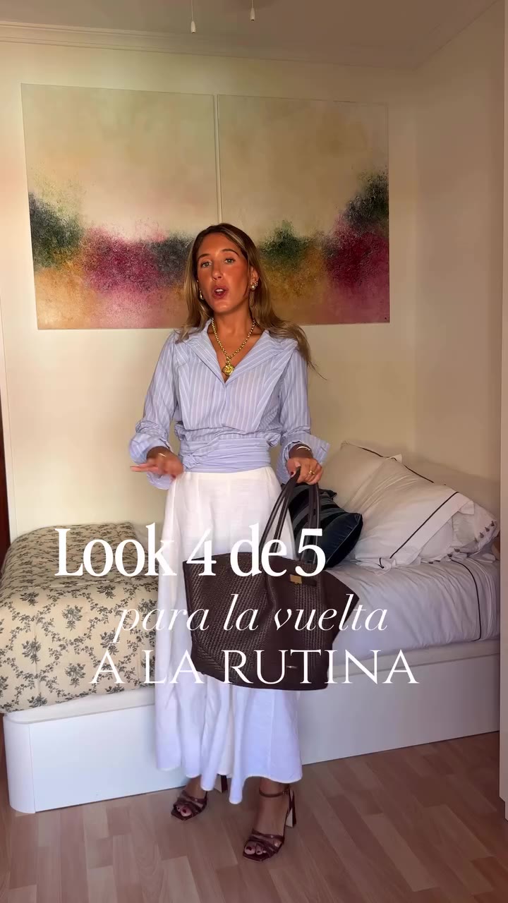 Look 4 de 5 para la vuelta a la rutina! Esta vez dos looks, ambos estilizan…
