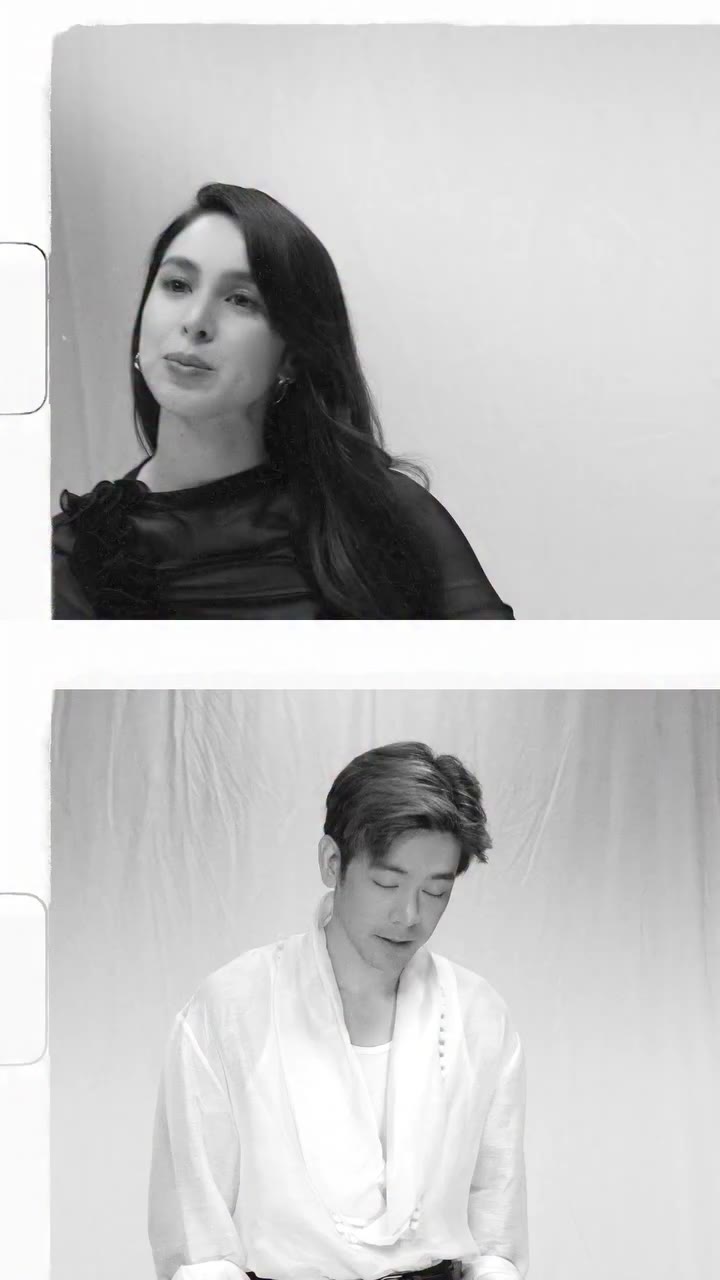 Behind the scenes with #JoshuaGarcia and #JuliaBarretto. ✨ For Metro Reel…