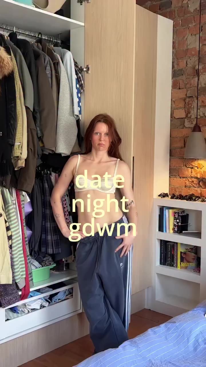 i physically cannot wink anyway #datenight #gdwm #getdressedwithme